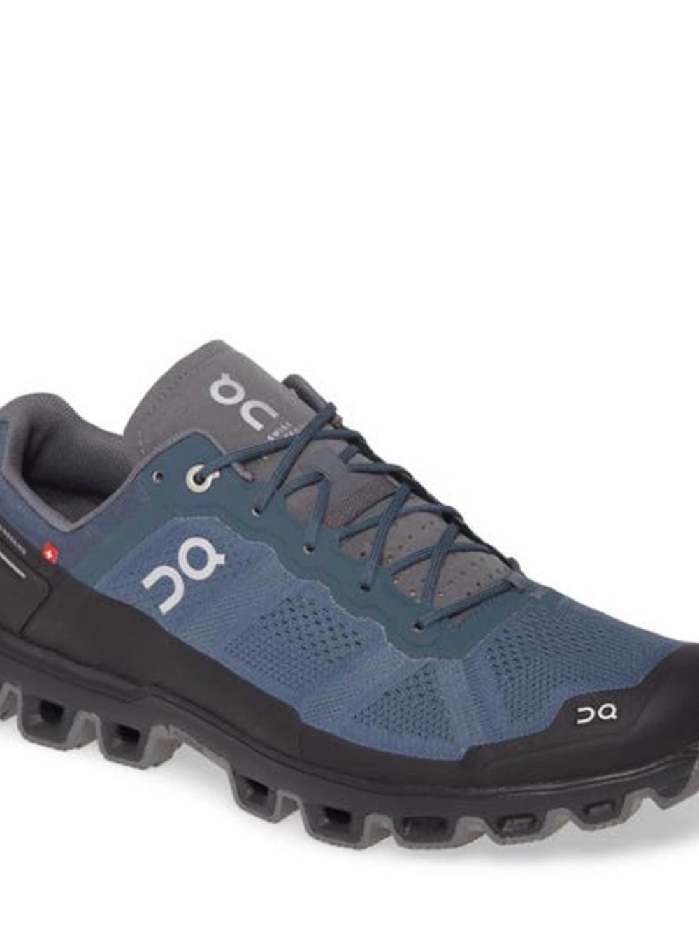 On Running Men's Trail Shoe - Blue and Dark Gray